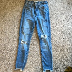 Abercrombie & Fitch Super Skinny Ankle Jean Sz 2